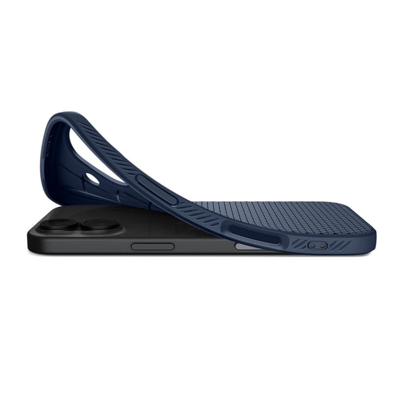 Spigen Liquid Air - Case for iPhone 17 (Navy Blue)   8
