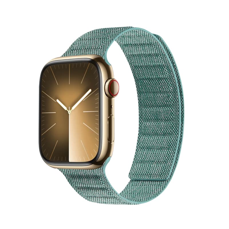 Crong Melange - Magnetic strap for Apple Watch 38/40/41/42 mm (turquoise melange) 5