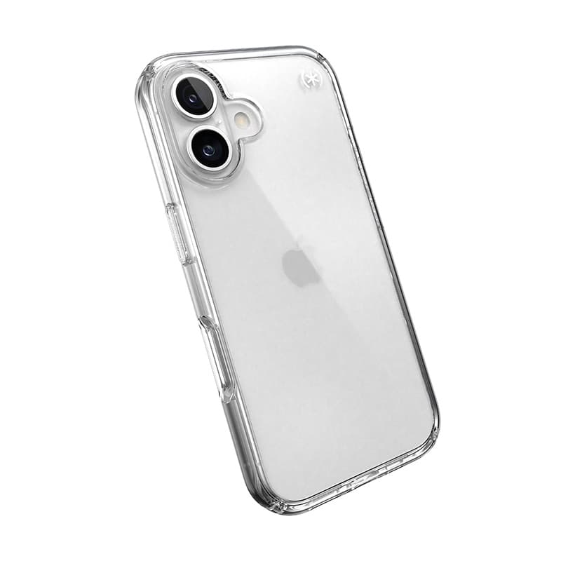 Speck Presidio Perfect-Clear - iPhone 16 Case (Clear) 8