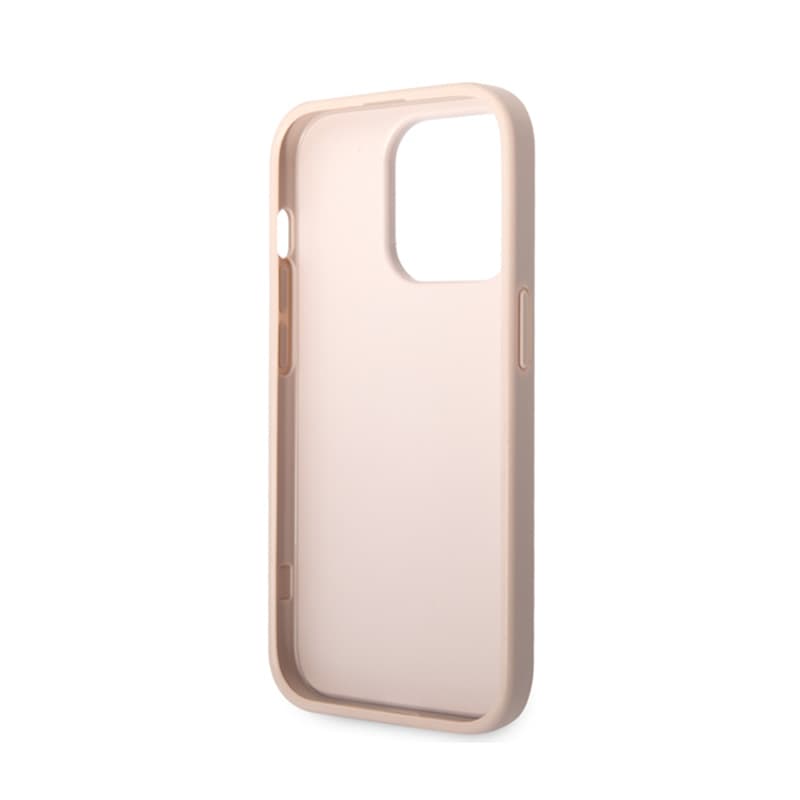 Guess 4G Big Metal Logo - Case for iPhone 15 Pro (Pink) 7