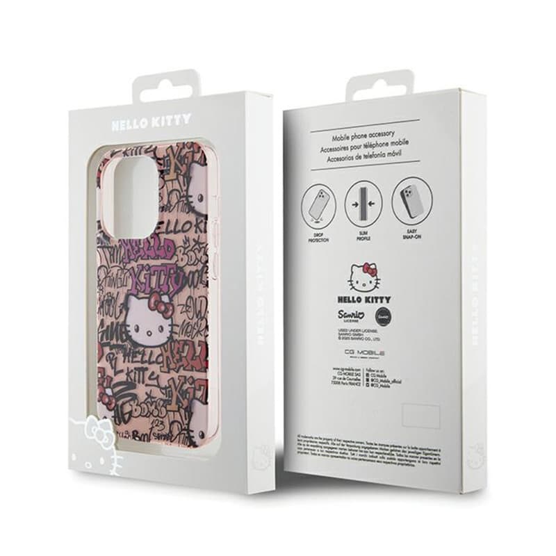 Hello Kitty IML Tags Graffiti - iPhone 13 Pro Case (pink) 8