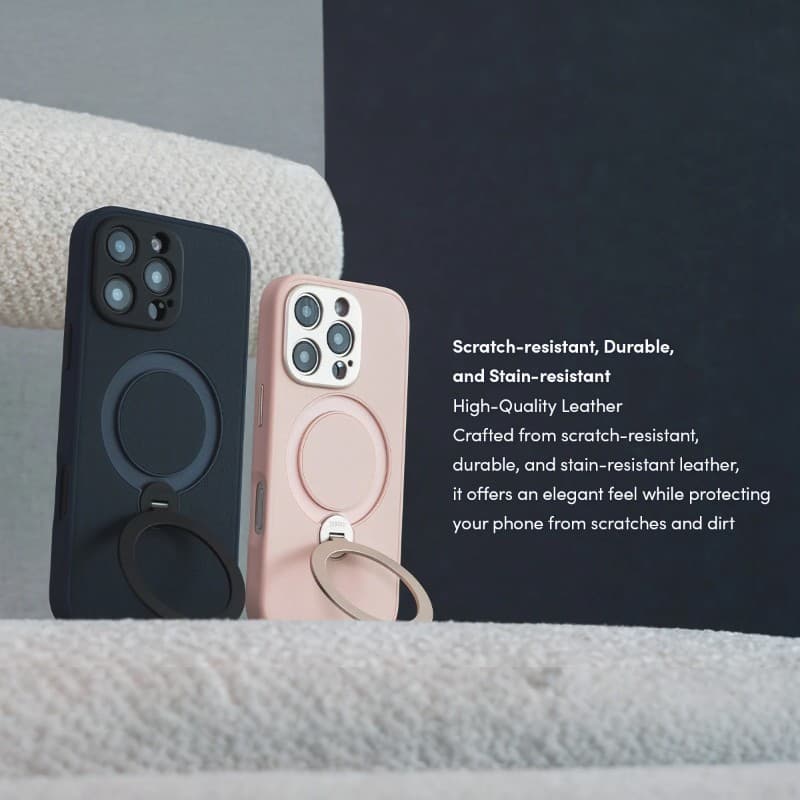 Moshi Kameleon MagSafe - Case for iPhone 16 Pro with Stand Function (Midnight Blue) 4
