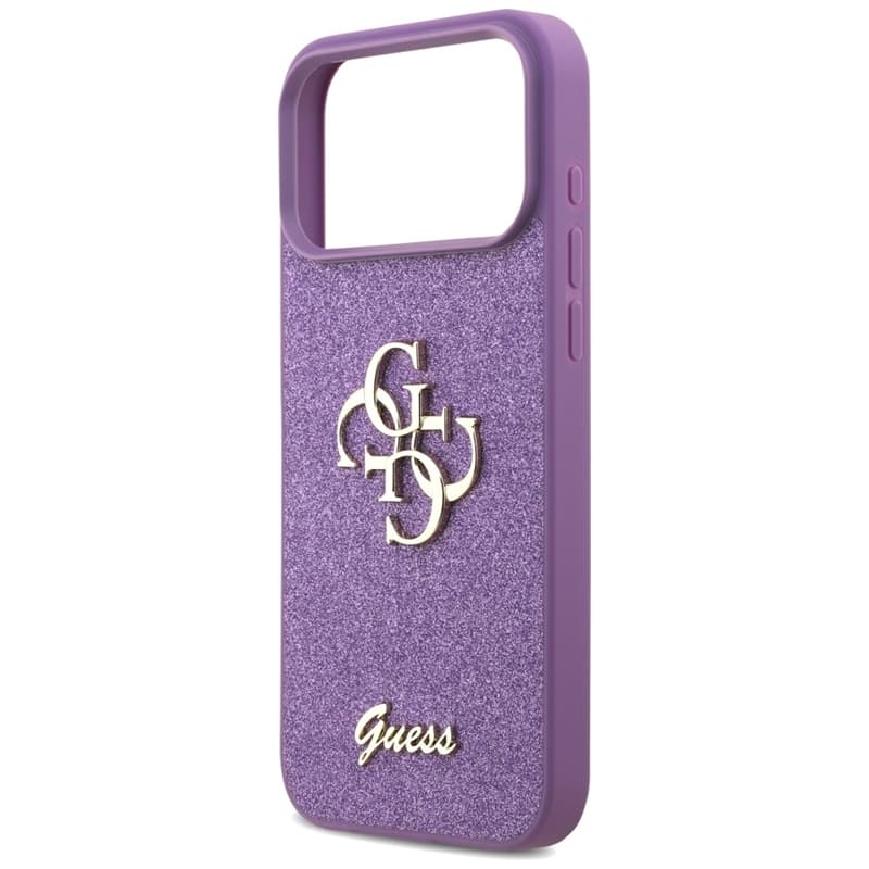 Guess Fixed Glitter Big 4G - Case iPhone 17 Pro Max (lilac) 6