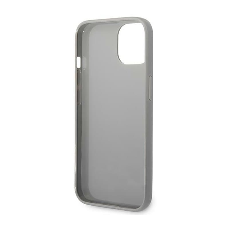 Karl Lagerfeld Monogram Pattern  Case iPhone 14 (Black) 7