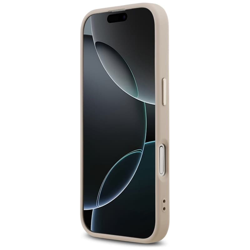 Guess 4G Big 4G Classic Logo - Case iPhone 17 (Pink / Gold) 5