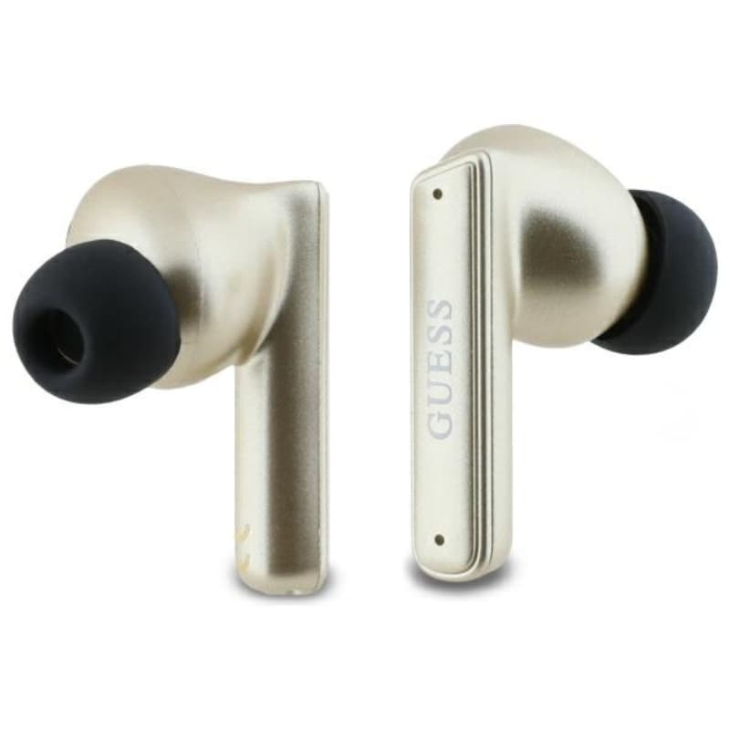 Guess Capsule Printed Logo - Bluetooth TWS ANC & ENC Earbuds + Charging Case (gold) 5