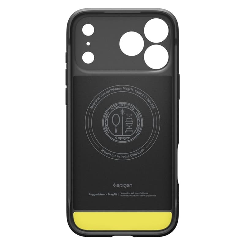 Spigen Rugged Armor Mag MagSafe - Case for iPhone 17 Pro Max (Matte Black) 3