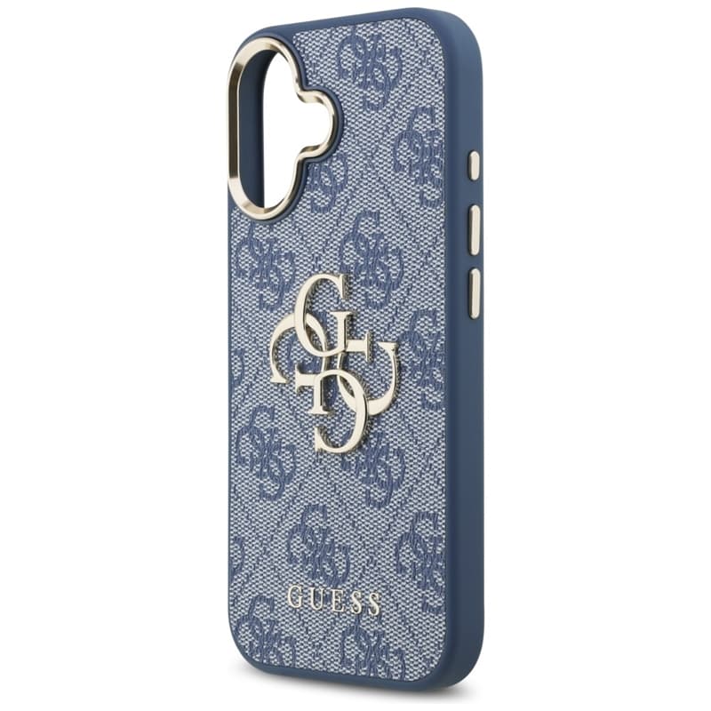 Guess 4G Big 4G Classic Logo - Case iPhone 17 (Blue / Gold) 6