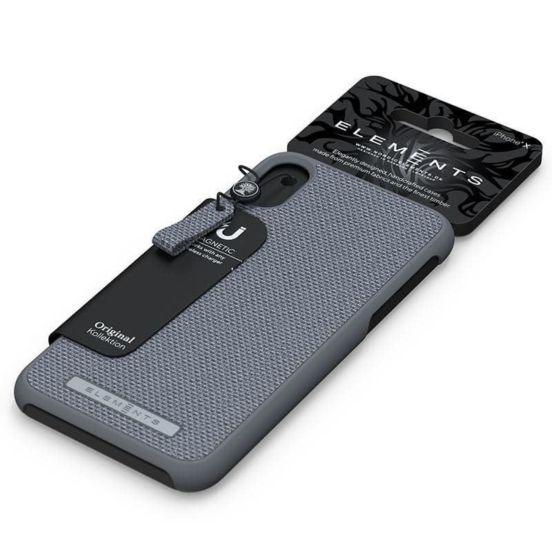 Nordic Elements Original Idun - Case for iPhone Xs Max (Mid Grey) 5