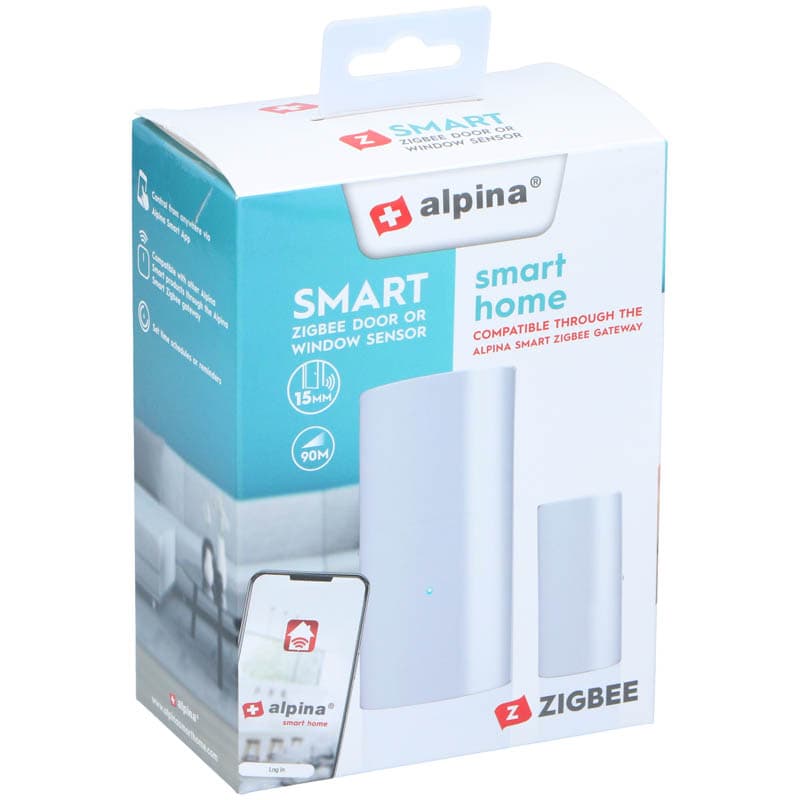 Alpina - Smart window opening sensor from Zigbee network 3