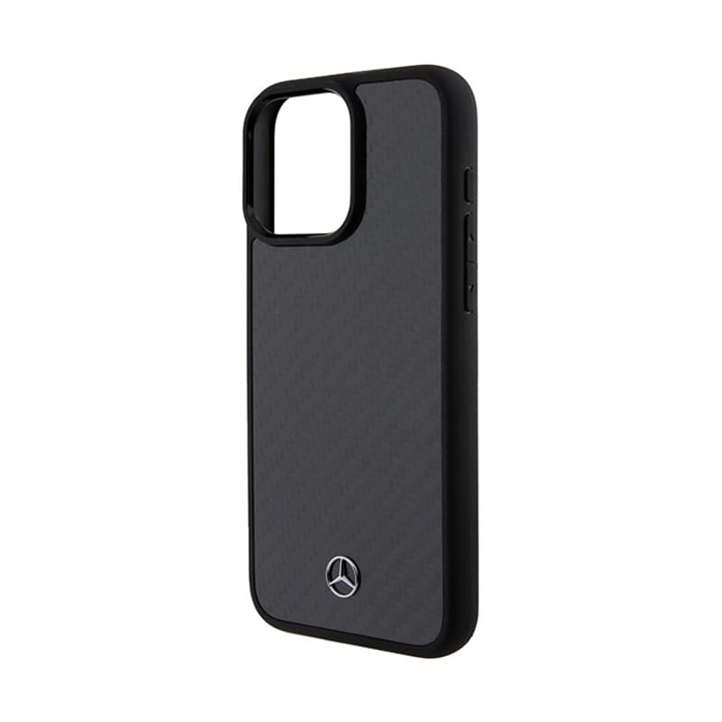 Mercedes Carbon Fiber Dynamic - Case iPhone 15 Pro Max (Black) 6