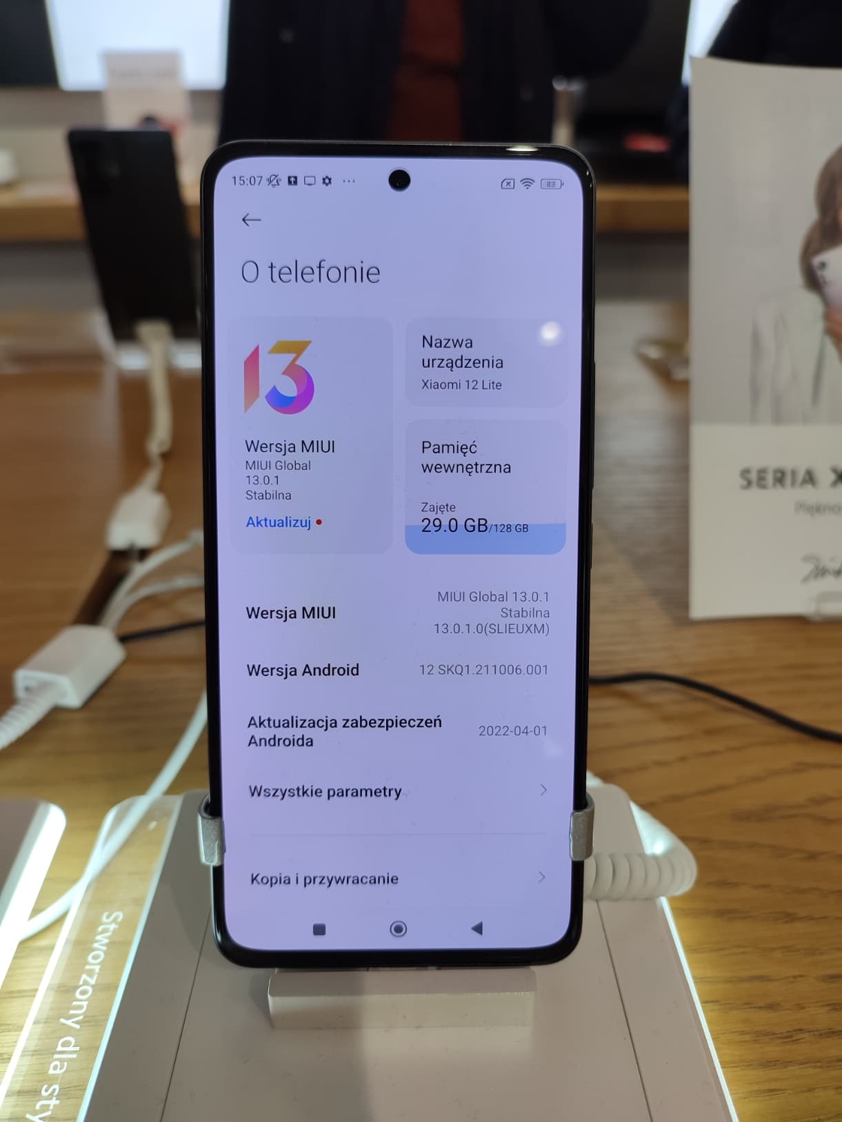 Xiaomi 12 Lite remontas Vilniuje