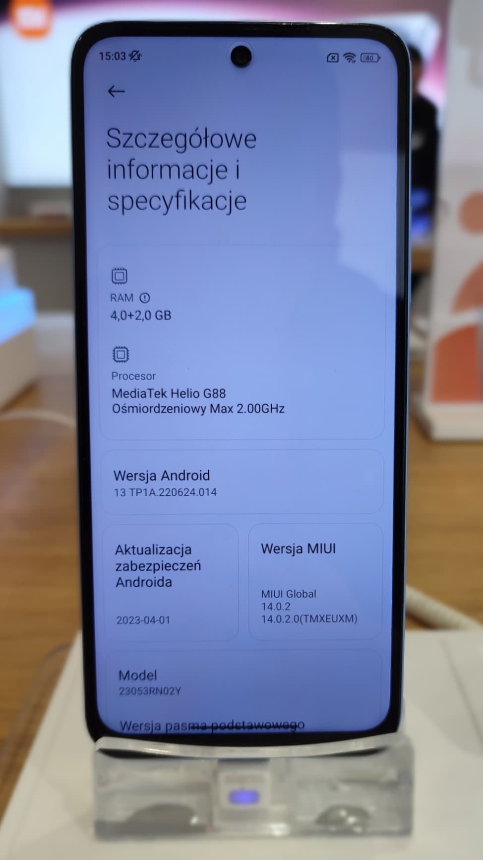 Xiaomi Redmi 12 remontas Vilniuje
