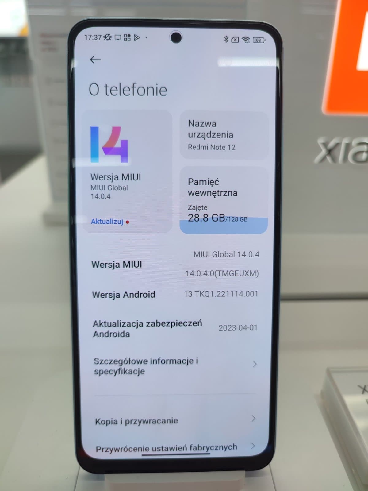 Xiaomi Redmi Note 12 remontas Vilniuje
