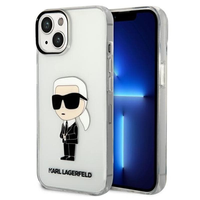 Karl Lagerfeld IML NFT Ikonik - Case for iPhone 14 Plus (Clear) 1