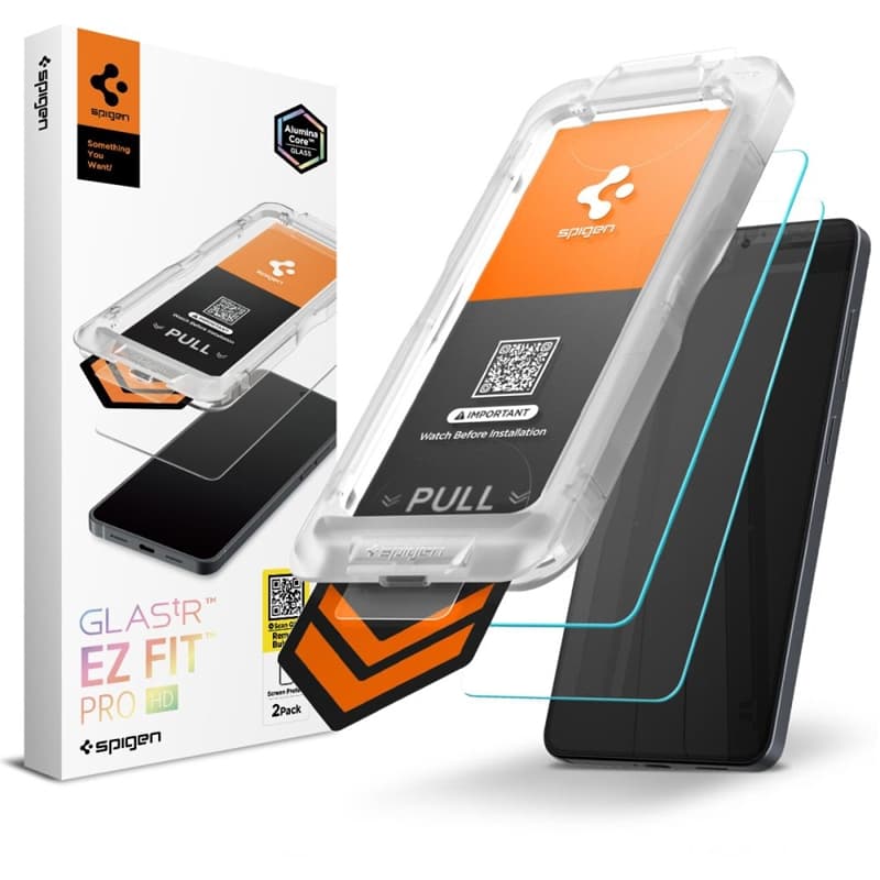 Spigen GLAS.TR EZ Fit Pro AC HD 2-Pack - Tempered Glass for Samsung Galaxy S26+ (2 pcs)