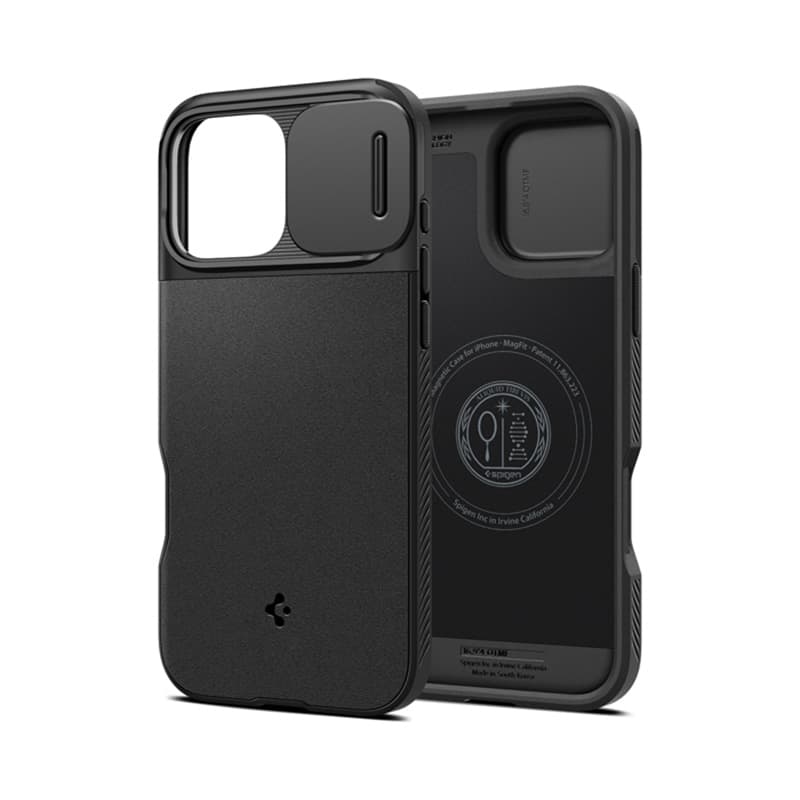 Spigen Optik Armor Mag MagSafe - Case for iPhone 16 Pro Max (Black) 1