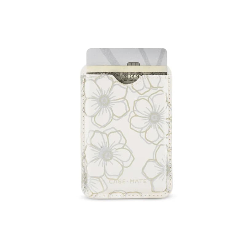 Case-Mate Magnetic Card Holder MagSafe - Magnetic Wallet (Floral Gems) 1