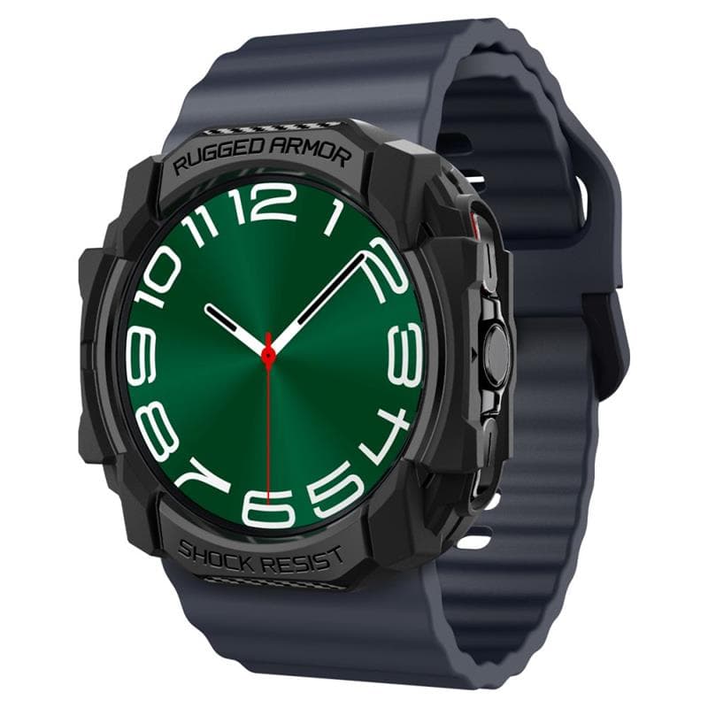 Spigen Rugged Armor - Case for Samsung Galaxy Watch Ultra 47 mm (2025/2024) (Matte Black) 1