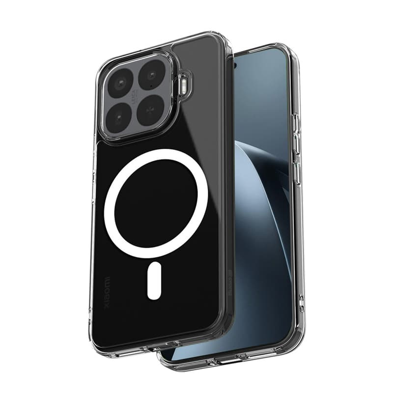 Crong Hybrid Clear Magnetic - MagSafe Xiaomi 17T Case (transparent) 1