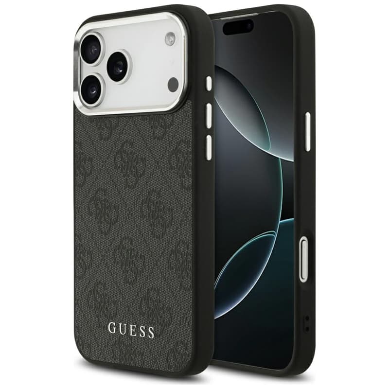 Guess 4G Classic Logo MagSafe - iPhone 17 Pro Max Case (Black) 1