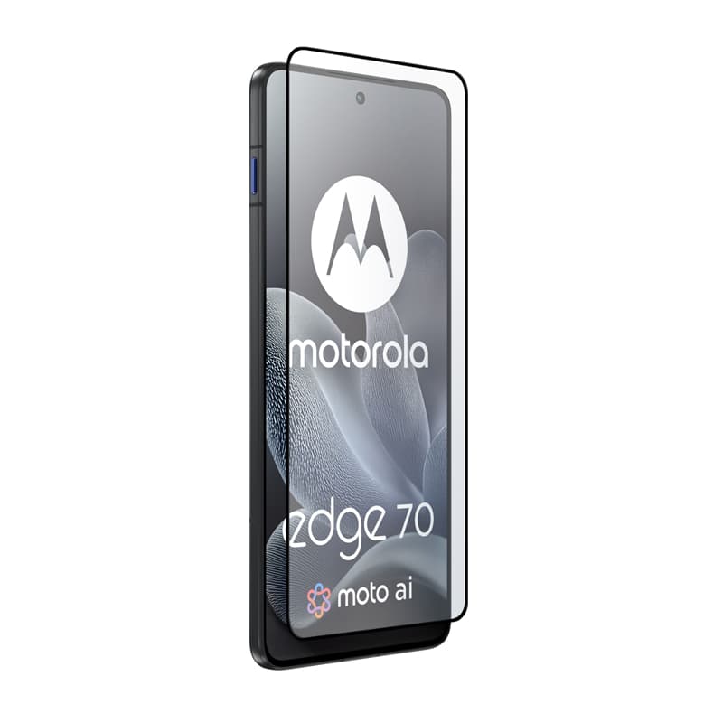 Crong 3D Armour Glass Lite - Full Glue Tempered Glass for Motorola Edge 70 5G 1