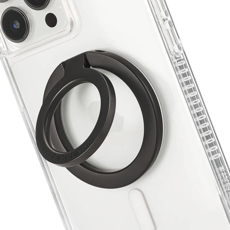 Case-Mate Magnetic Ring Stand - MagSafe finger holder with stand function (Matte Black) 1