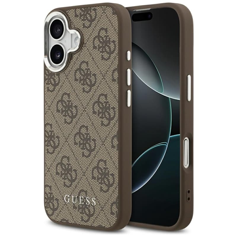 Guess 4G Classic Logo MagSafe - iPhone 17 Case (Brown) 1