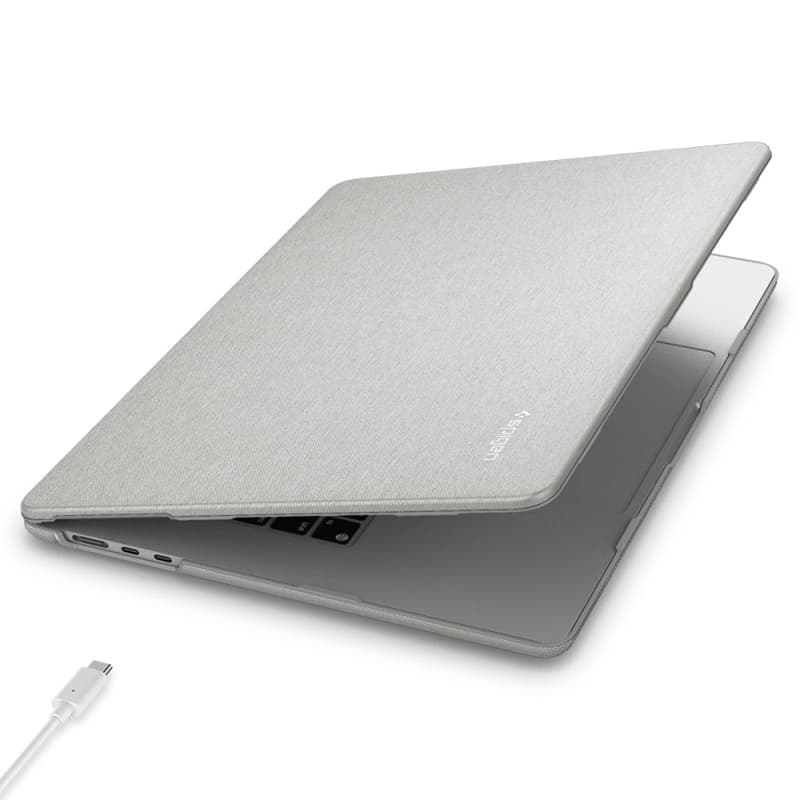 Spigen Urban Fit - Case for MacBook Air 15" (M5/M4/M3/M2/2026-2023) (Heather Grey) 1