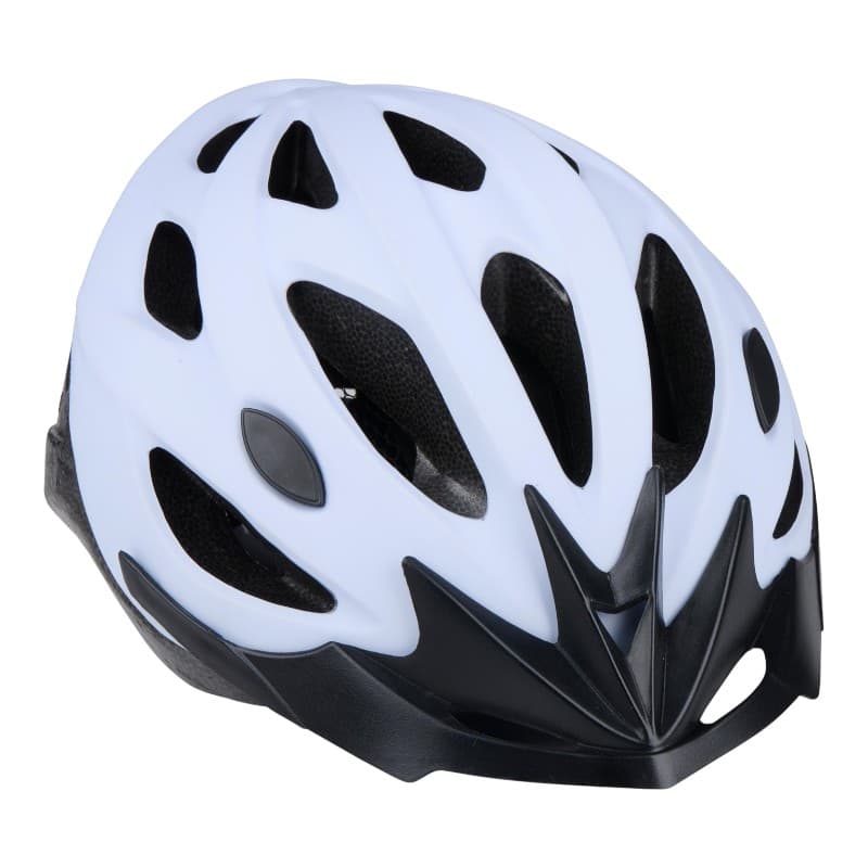 Dunlop - Adjustable MTB Bike Helmet Size L 58-61 cm (White-Black) 1