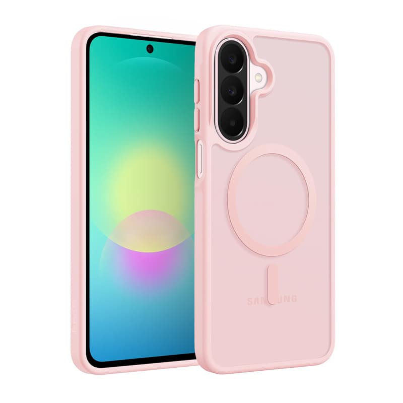 Crong Hybrid Matte Magnetic - MagSafe Case Samsung Galaxy A27 5G (Pink)