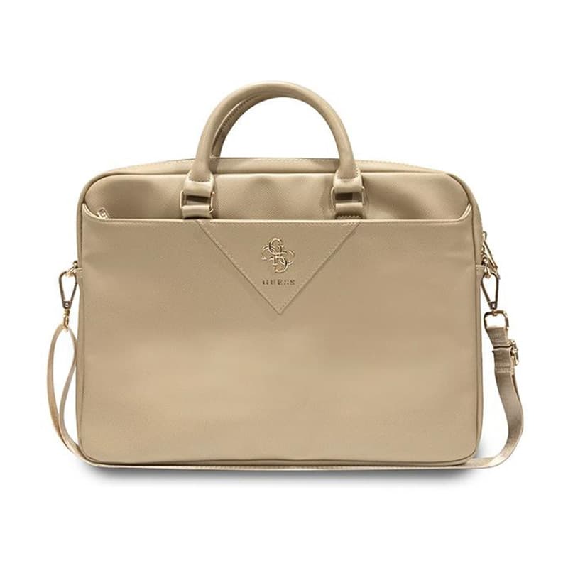 Guess Triangle 4G Computer Bag - Laptop bag 15" / 16" (gold) 1