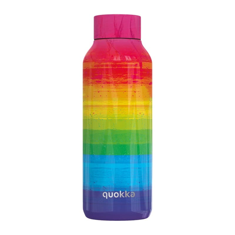Quokka Solid - Stainless Steel Thermal Bottle 510 ml (Rainbow) 1