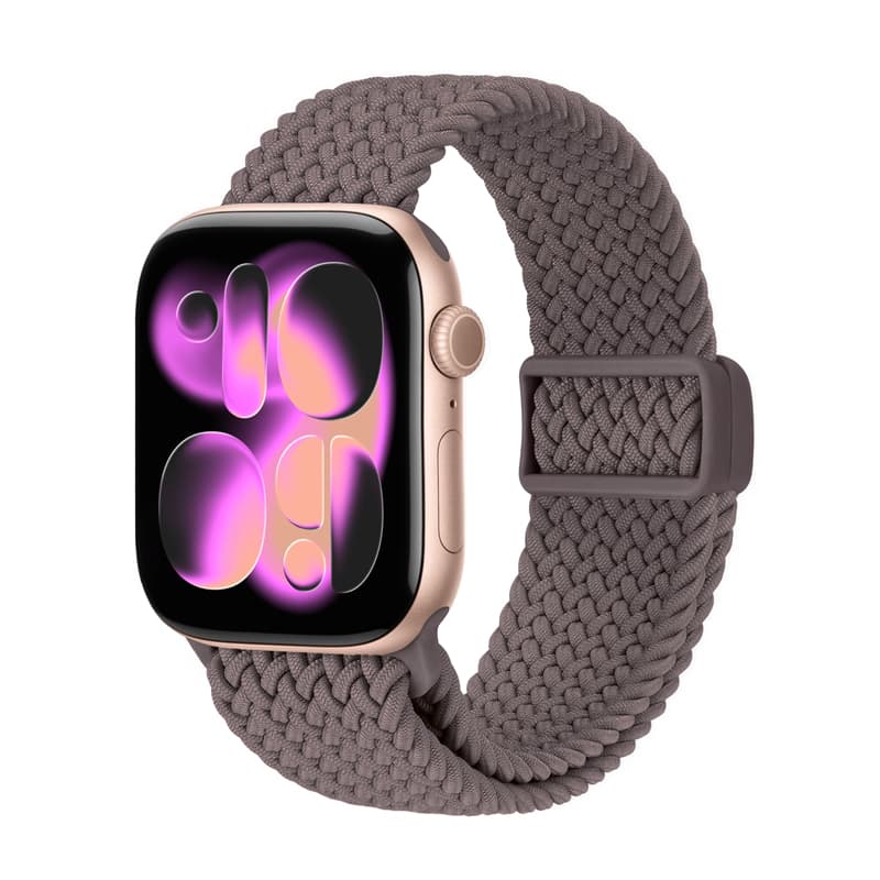 Crong Wave Band - Braided strap for Apple Watch 38/40/41/42 mm (brown) 1