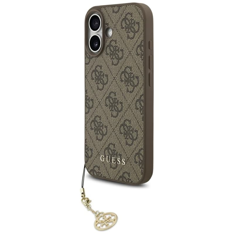 Guess 4G Charms Collection MagSafe - iPhone 17 Case (Brown) 1