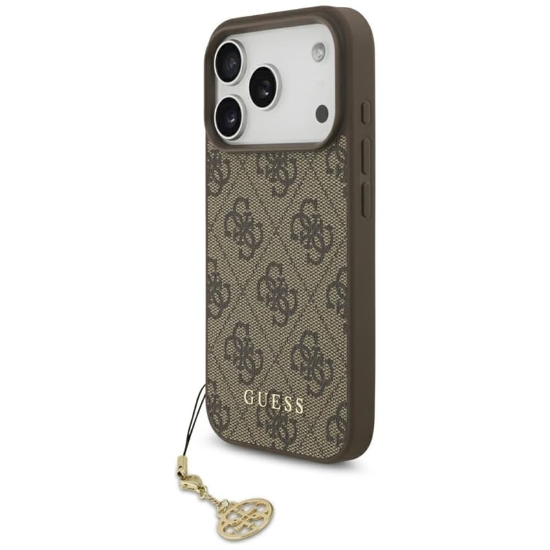 Guess 4G Charms Collection MagSafe - iPhone 17 Pro Case (Brown) 1