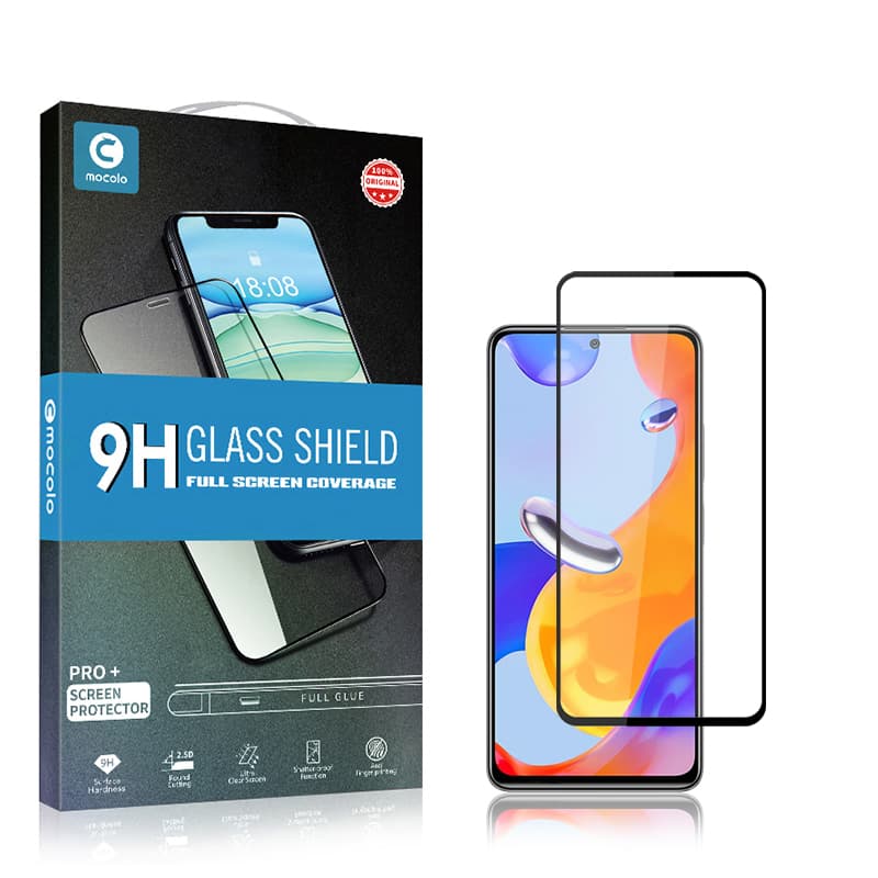 Mocolo 2.5D Full Glue Glass - Protective Glass for Xiaomi Redmi Note 11 Pro / Note 11 Pro Plus 1