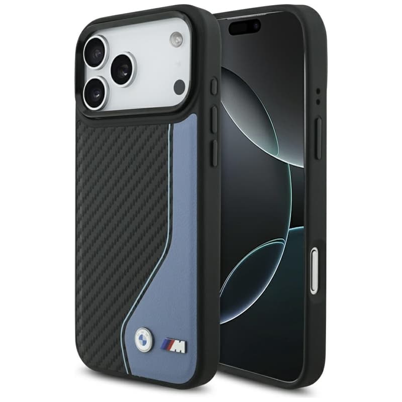 BMW M Carbon Logo MagSafe - Case iPhone 17 Pro Max (blue) 1