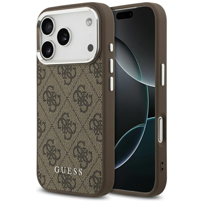 Guess 4G Classic Logo MagSafe - iPhone 17 Pro Case (Brown) 1