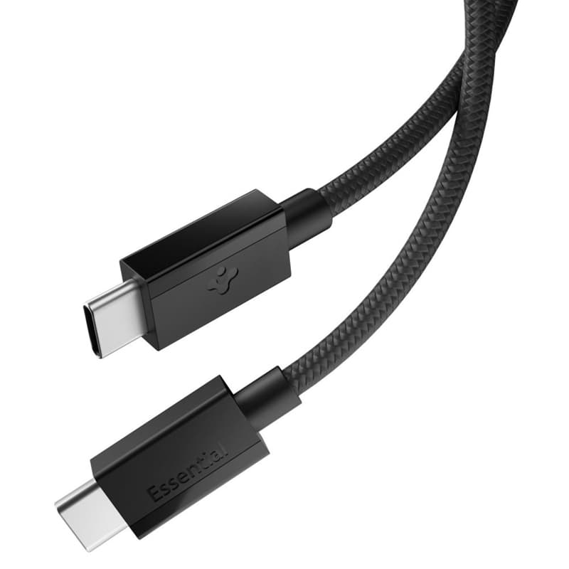 Spigen EB6015CC Essential - USB-C to USB-C Cable 60W 1.5m (Black) 1