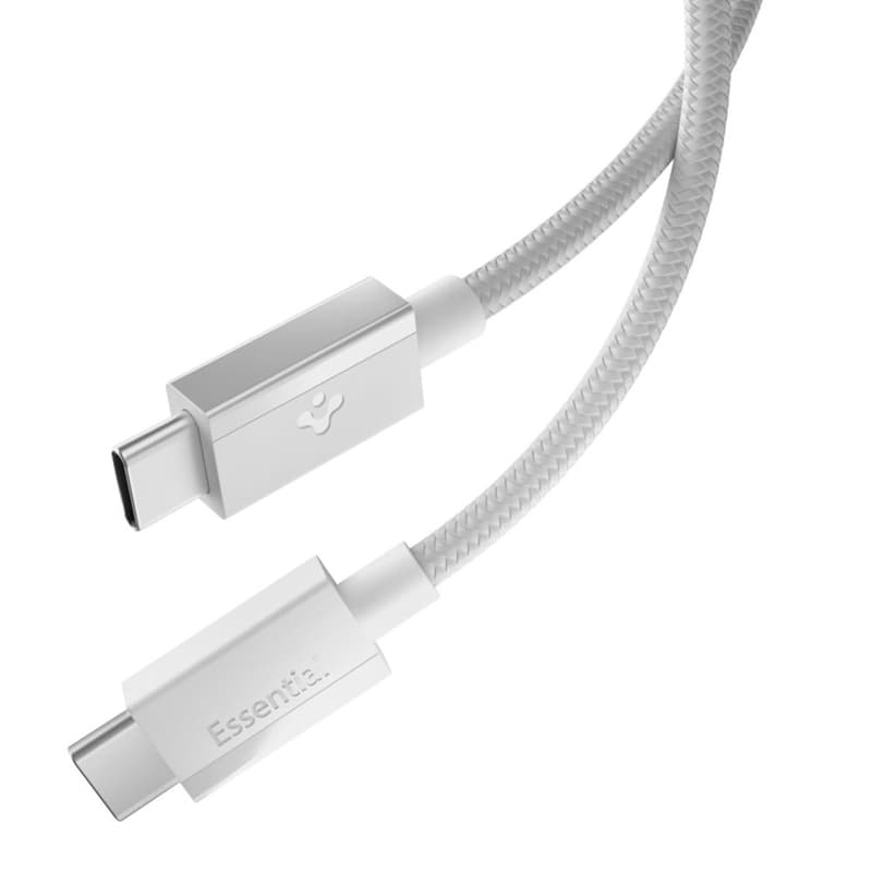Spigen EB6015CC Essential - USB-C to USB-C Cable 60W 1.5m (White) 1