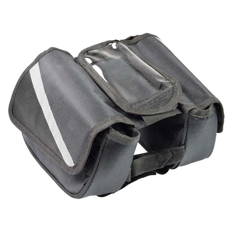 Dunlop - Bike bag / pannier for frame (Black) 1