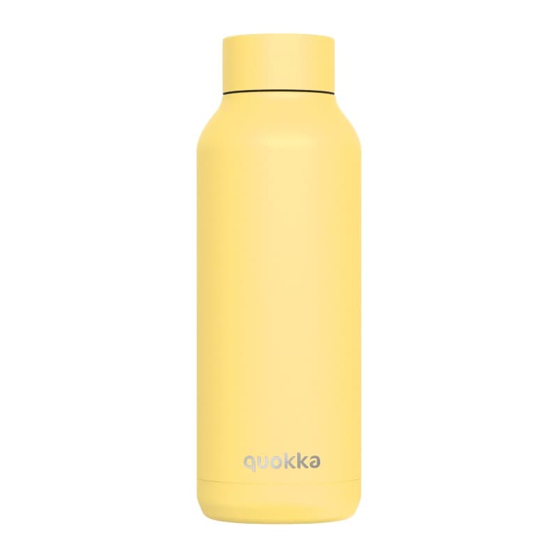 Quokka Solid - Stainless Steel Thermal Bottle 510 ml (Light Yellow) 1