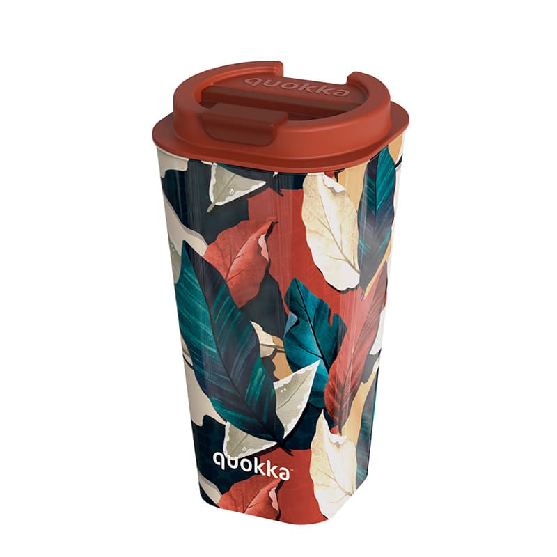 Quokka Vaso Cafe Double Walled - Double Walled Mug 450 ml (Autumn Fall) 1