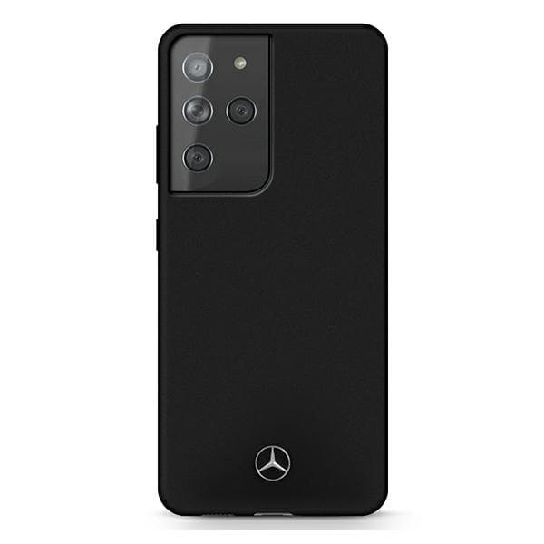 Mercedes Silicone Line - Case for Samsung Galaxy S21 Ultra (Black) 1